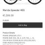 Merida Speeder 400 bike Image 4