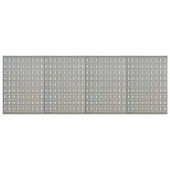 Wall-mounted Peg Boards 4 pcs 40x58 cm Steel