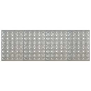 Wall-mounted Peg Boards 4 pcs 40x58 cm Steel