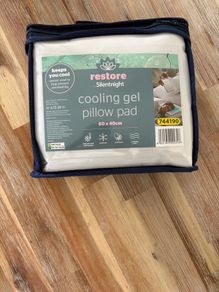 Cooling gel pillow pad