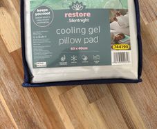 Cooling gel pillow pad