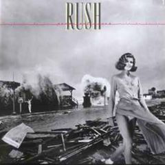 RUSH Permanent Waves original 1980 release vinyl record in vg+ condition