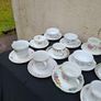 20 china tea cups and saucers postage possible Image 8
