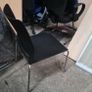 12 x cafe /canteen chairs Image 2
