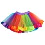 Children's blue,pink,yellow, tulle skirt one size Image 2