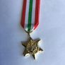 Ww2 British Military Campaign Award - Minature Italy Star Medal Image 2