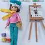Lottie Doll treehouse and artist doll. Image 2