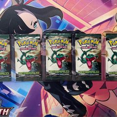 Pokemon EX Emerald Empty Opened Vintage Booster Pack