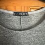 Quiz grey mini dress bell sleeves size UK16 EU44 Perfect condition Postage included Image 3