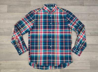 Gant Tech Prep Button Down Check Shirt Mens Medium