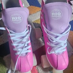 Rio Roller Skates Size 9 + Helmet, Bag & 2 Pad Sets (Never Worn)