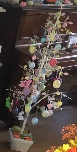 Easter/Spring decorations tree