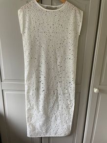 AllSaints Zepetelli Long Cut Out Dress - Size 8
