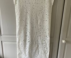 AllSaints Zepetelli Long Cut Out Dress - Size 8