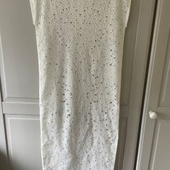 AllSaints Zepetelli Long Cut Out Dress - Size 8