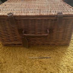 Large Picnic Hamper / Storage Basket