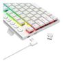 Redragon K621 Horus Tkl Rgb 3 Modes Bluetooth/2.4ghz/wired Tenkeyless Gaming Mechanical Keyboard - White Image 9