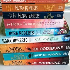 Nora Roberts Books. 10 in All