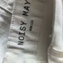 Noisy May skinny white jeans 28w/32l Image 2