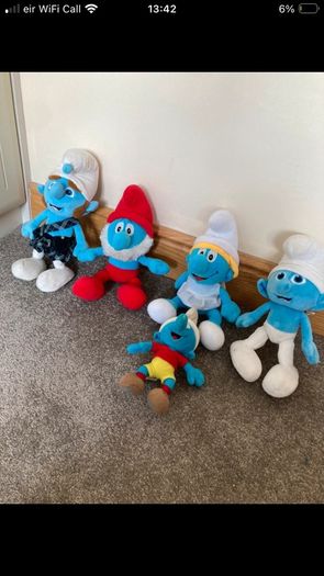 smurfs teddies