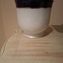Vintage Noritake Arklow Colbolt Blue & White Bowl 13cm High Image 2