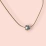 Simple Style  Zircon Pendant Necklace Image 4