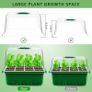 NEW SALE | Seed Trays, 10 Pack 120 Cells Propagator with Heightened Lids, Growing Thicken Seedling Starter Image 5