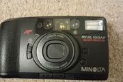 Minolta Riva 100 AF Red-eye reduction // point and shoot vintage 35 mm