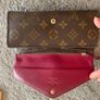 Louis Vuitton red button purse Image 7