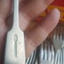 Old Vintage Irish Cutlery / Fork/ Spoon/ Knife Image 10