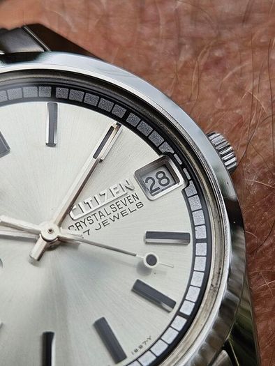 Watch Citizen Crystal Seven Automatic. 1969.