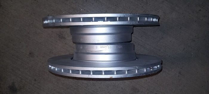 BMW 7 series E65 E66 E67 rear brake discs NOS