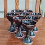 Louis Mulcahy Wine Cooler and Goblets set Image 2