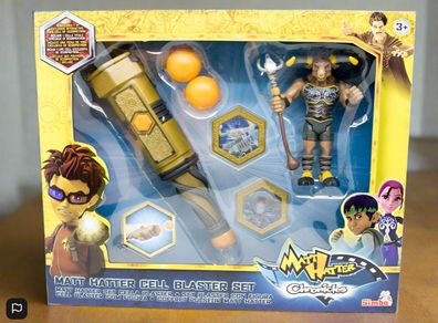 Matt Hatter Cell Blaster Set featuring the Minotaur
