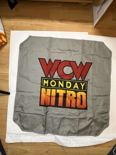 wwe ringside collectibles exclusive WCW NITRO ring mat