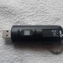 Saber 2W USB Rechargeable COB LED Mini Light Keychain Flashlight Pocket Torch - Black Image 3