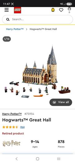 Lego Harry Potter Hogwarts Great Hall 75954