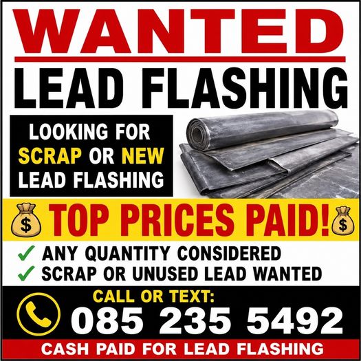 lead flashing wanted