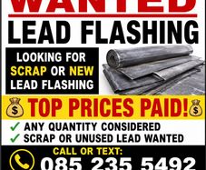 lead flashing wanted