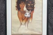 1973 Pirelli Calendar - February Art Framed - 54cm x 73cm