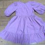monsoon Girls Crochet Yoke Dress. Image 3