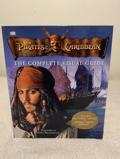 Pirates of the Caribbean, The Complete Visual Guide Hardcover Book & posters set