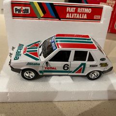 Fiat Ritmo - Strada Alitalia Rally 1/25 Polistil