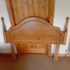 Solid 4 and half foot Headboard in excellent condition