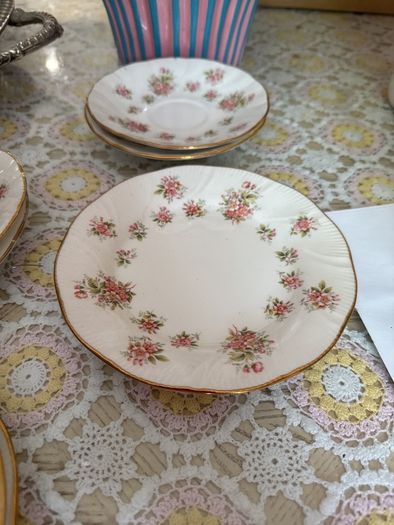 Queens Apple Blossom tea set