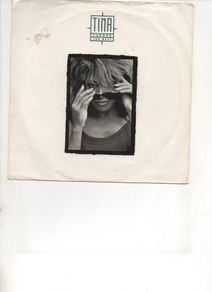 Tina Turner The Best White Label 1989 Picture Sleeve Uk Pressing Single