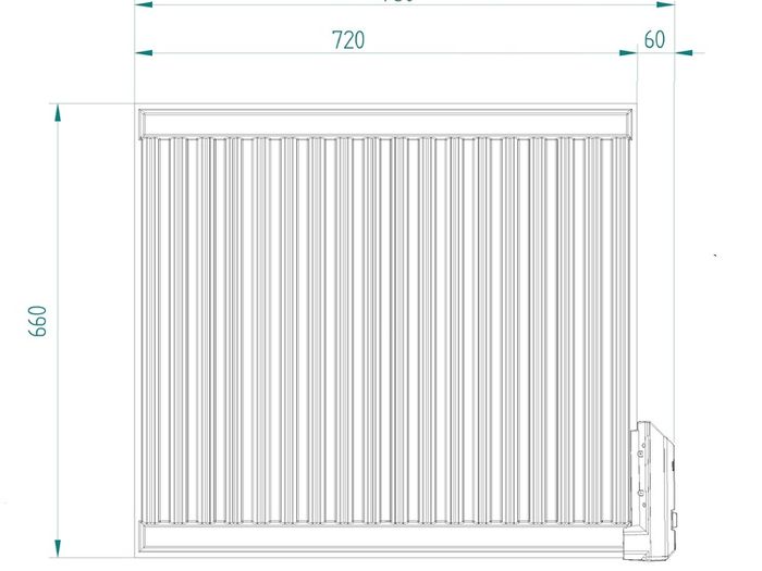 Electric Oil Heater/Radiator 1000W