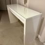 Ikea dressing table MALM, white, 120x41 cm Image 4