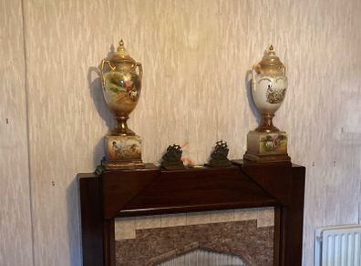 Old antique vase (pair)