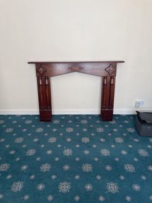 Fireplace frame